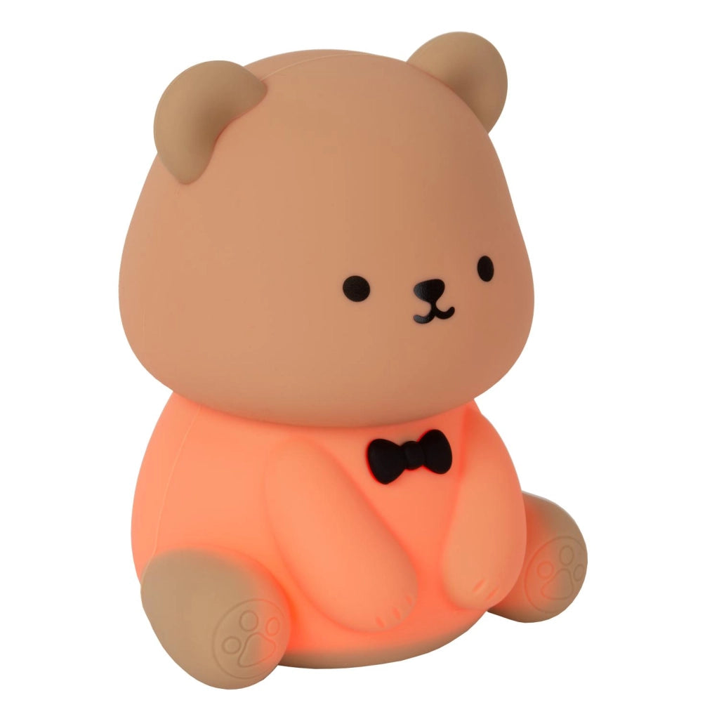 Lampada da notte bimbo LED marrone PINCHA BEAR Lucide