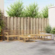 Set di divani da esterno 6 pcs Bianco 79 x 79 x 37 cm 3386328