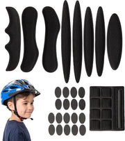 Cuscino di protezione per casco in schiuma di EVA con doppia funzione di assorbimento shock universale per protezione del casco, per uomini, con clip per fermare il cappuccio.