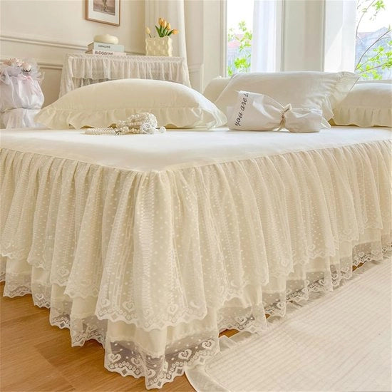 Lettura a strisce, bordo con righe bianche, coperta a righe ondulate, pantofole di matraccia spesse (bianche rotte, 180x200cm)