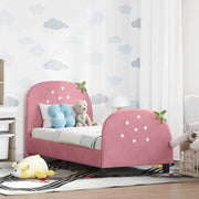 Struttura letto per bambini con testata-Giroletto per bambini Rosa 70 x 140 cm 147632