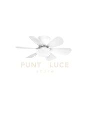 PLAFONIERA LED VENTILATORE WIND BIANCO 10W 1100LM CCT 3000K Luce calda,4000K Luce naturale,6500K Luce fredda DIMMERABILE CON TELECOMANDO IR 16X53CM