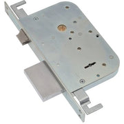 SERRATURA METALLO INFILARE 600/3 SAB  B.Q ZINC F.MM 25 DM M4 TRIPL+SCR E.MM 60