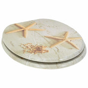 Sedile per toilette con chiusura morbida Giallo e Bianco CFW4438025