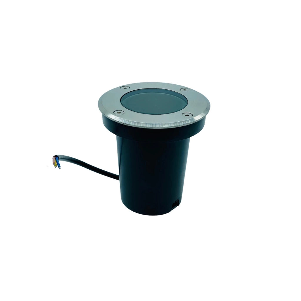 KIT 10 Faretti segnapasso calpestabile 10W 230V Con attacco GU10 Impermeabile IP65 Per viali giardini sentieri