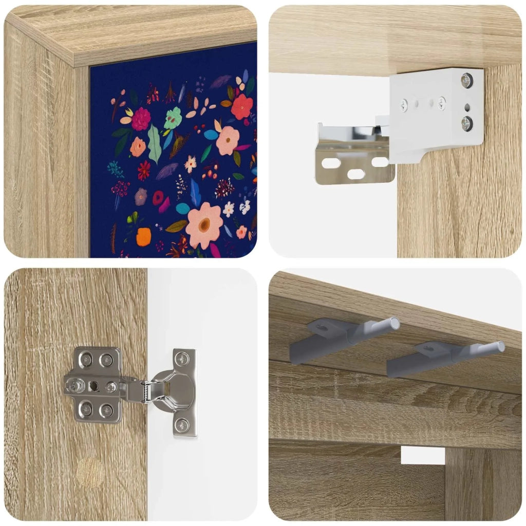 Mobile TV da Parete MAINZ 69 x 33 x 40 cm Rovere Sonoma 8007139