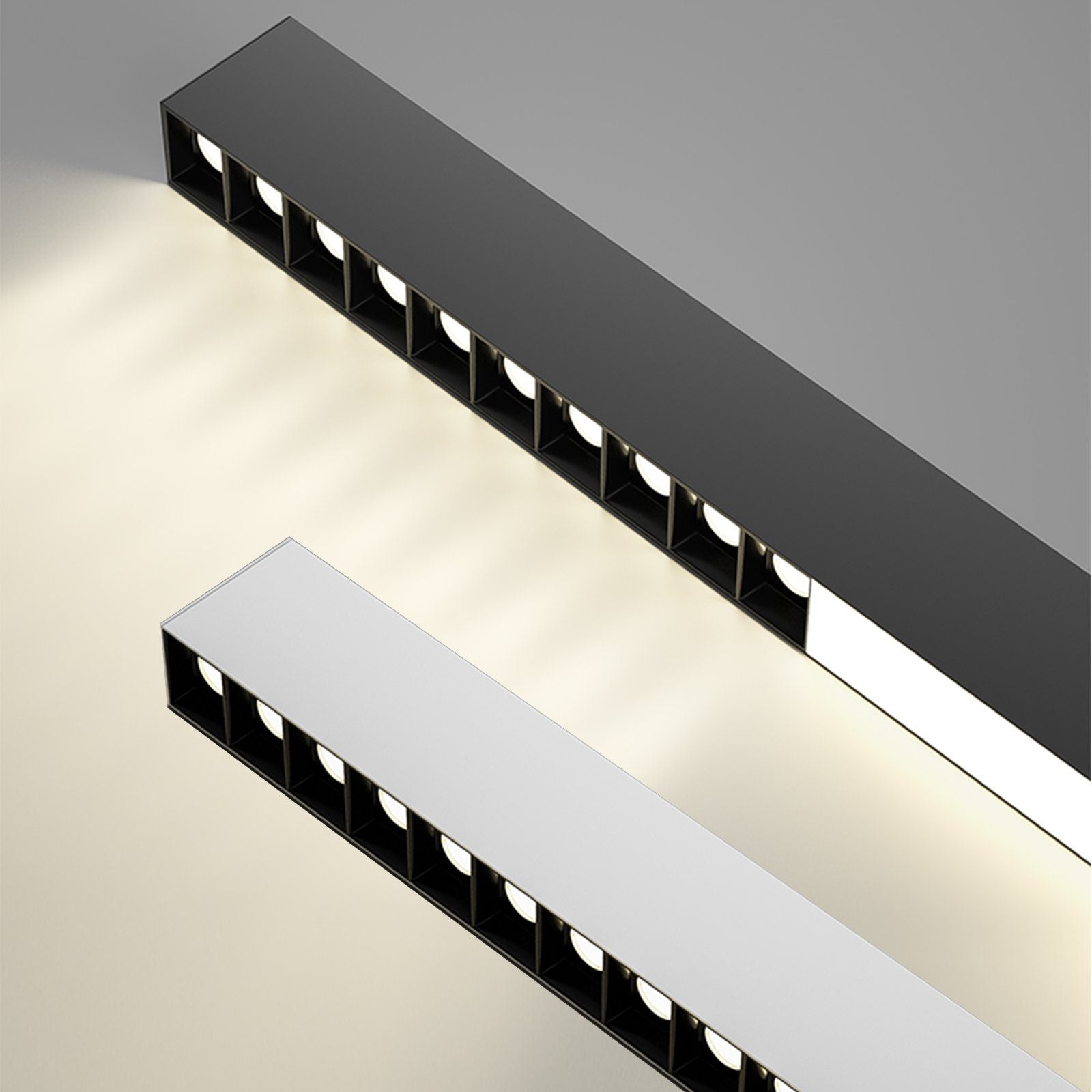 ZMH Lampada da soffitto a LED da 53 cm, 80 cm e 107 cm per camera da letto, studio e sala da pranzo