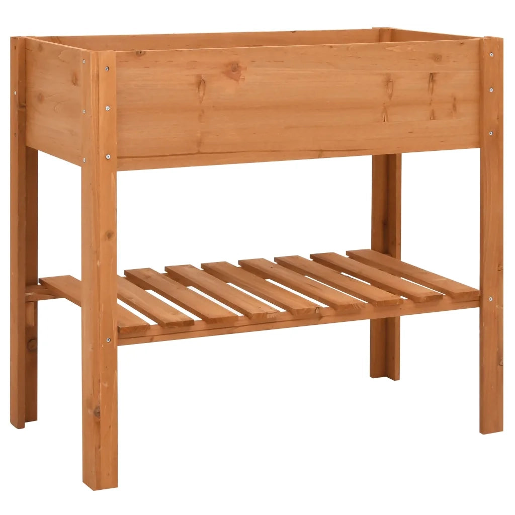 Pratica fioriera a 2 livelli per balcone o cucina 88 x 43 x 80 cm realizzata in legno di abete naturale 02_0045933