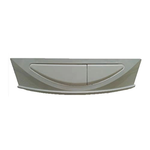 Placca due tasti bianca ricambio coperchio cp010bb errepierre
