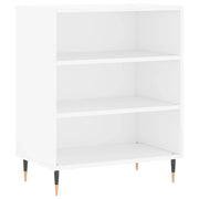Buffet credenza cassettiera mobiletto mobile contenitore organizer per cucina soggiorno salotto 57 x 35 x 70 cm legno ingegnerizzato bianco 02_0030323