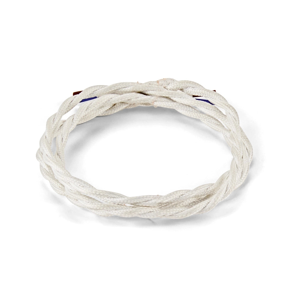 Cavo Tessuto Intrecciato Bianco 10M