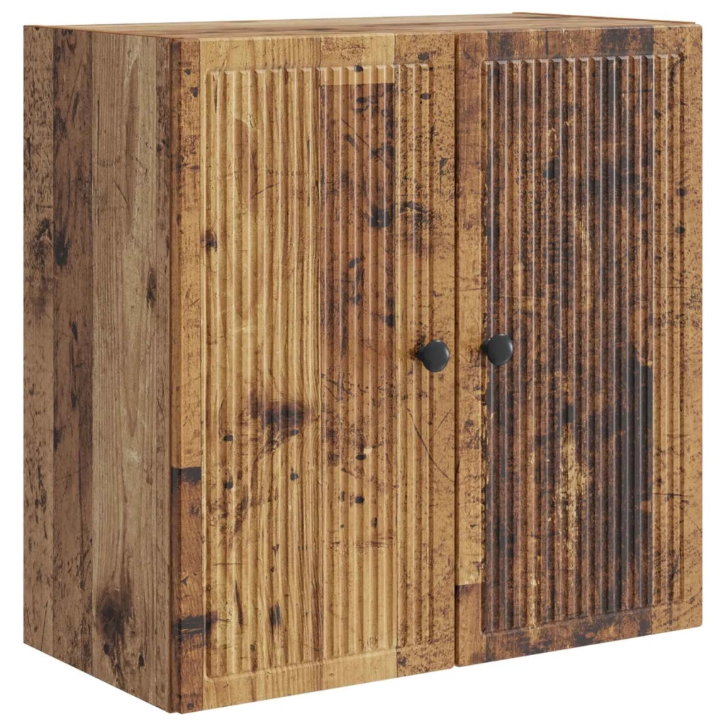 Mobiletto a muro Legno antico 59 x 31 x 60 cm 897903