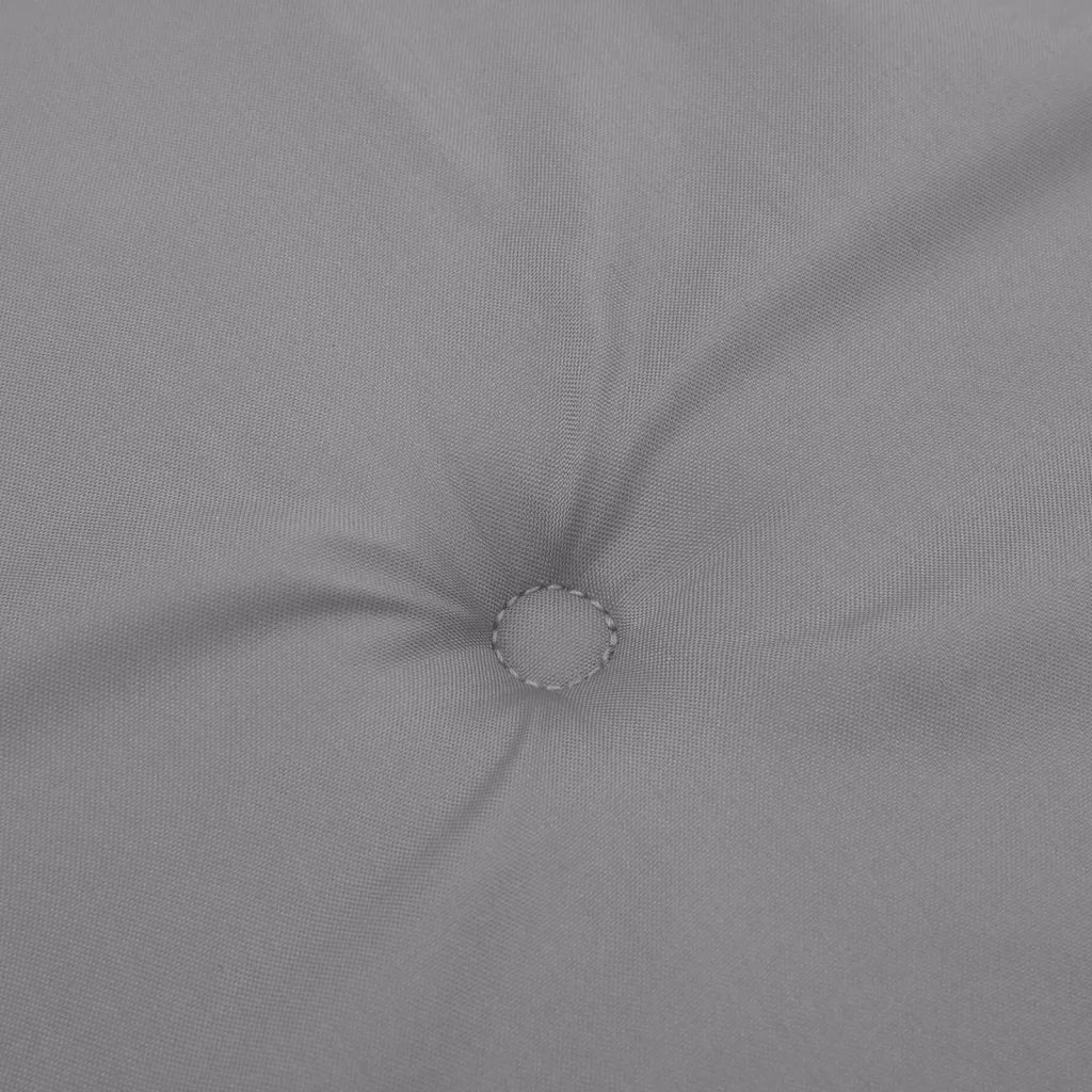 Cuscini per Sedie 2 pz | Cuscini per sedie Grigi 120x50x3 cm in Tessuto
