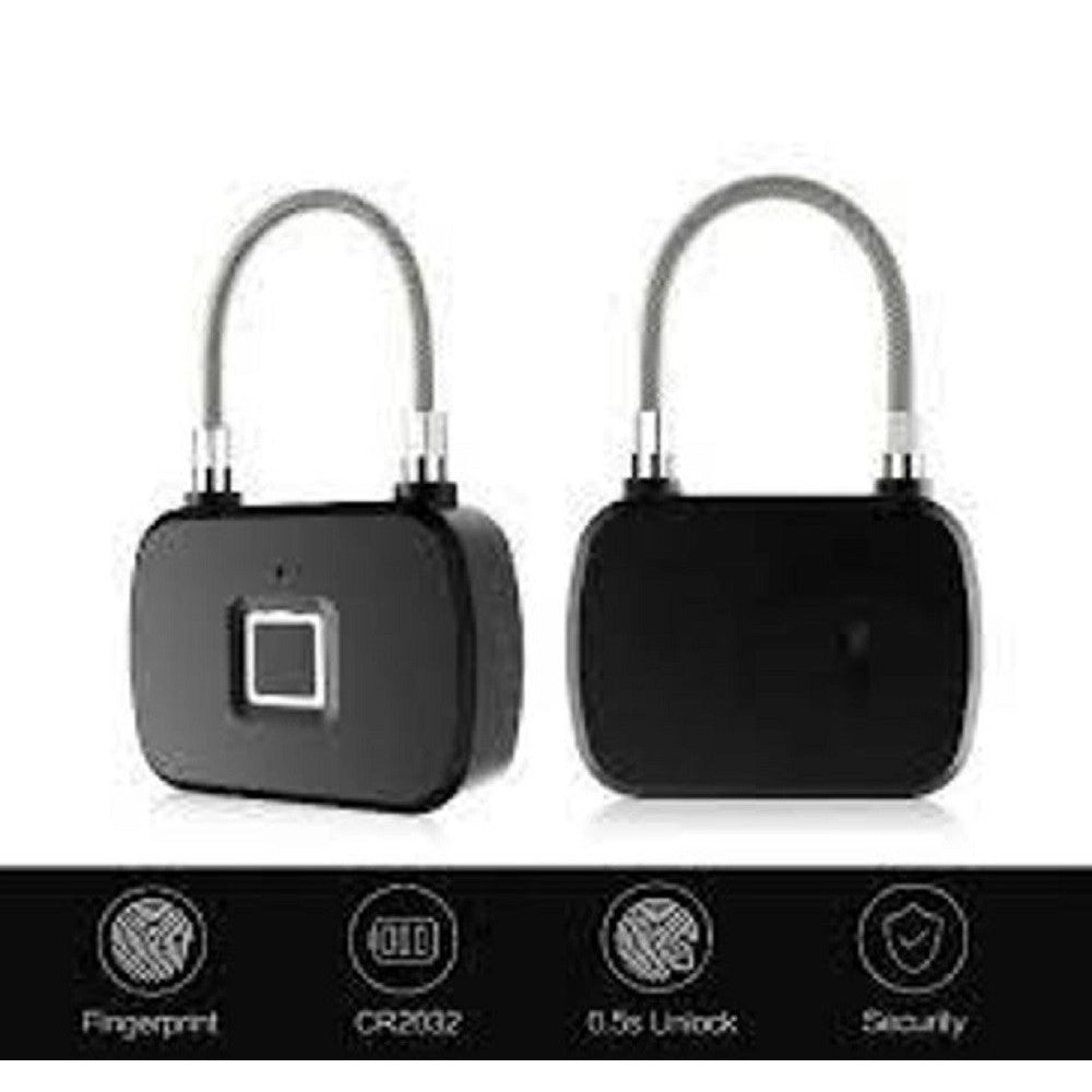 Trade Shop - Lucchetto Serratura Smart Impronta Digitale Telecomando Senza Chiave App Q-p63 -