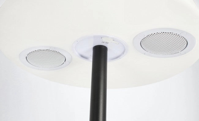 Piantana Lampada da Terra Ø34x150h cm a Led Nera