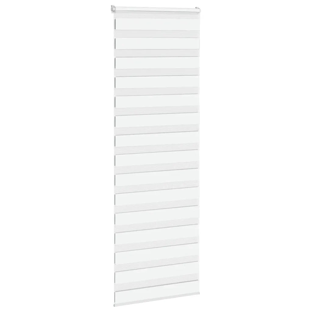 vidaXL Tenda a Rullo Zebra Larghezza Tessuto 75,9 cm Poliestere