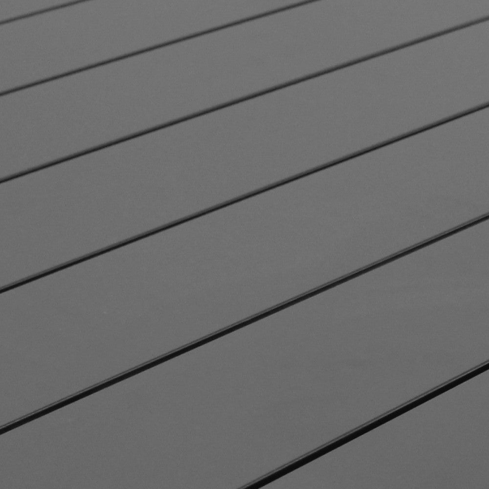 Tavolo Alluminio Connecticut 200X100 Cm Antracite