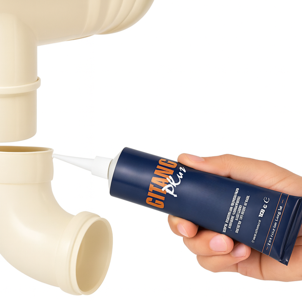 Adesivo trasparente gitang plus incollaggio tubi plastica pvc a pressione 125gr