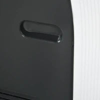 Condizionatore Portatile con Timer, 3 Modalità e 3 Velocità, in Plastica ABS, 44.3x34x81.5 cm, Bianco