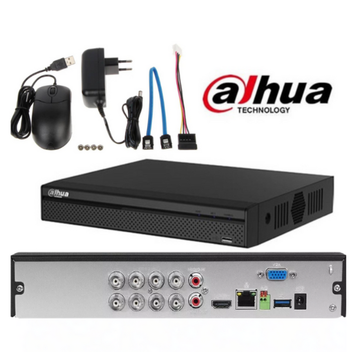 Video registratore digitale wizsense 5in1 h265 8 canali ultra hd 4k 8mp