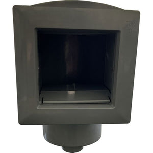 Skimmer Azuro con adattatori per tubo 32/38 mm e accessorio di ritorno incluso - colore GRIGIO