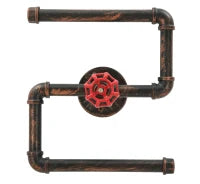 Porta Rotolo Doppio Manhattan Da Bagno Cm 24X11X27