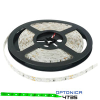 Striscia led verde optonica 4735 15mt impermeabile e dimmerabile