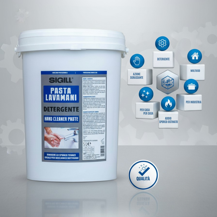Pasta lavamani tradizionale per sporchi tenaci 5 litri