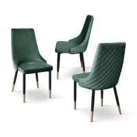 PAZZO DESIGN Sedia Cinzia set da 4 sedie verde