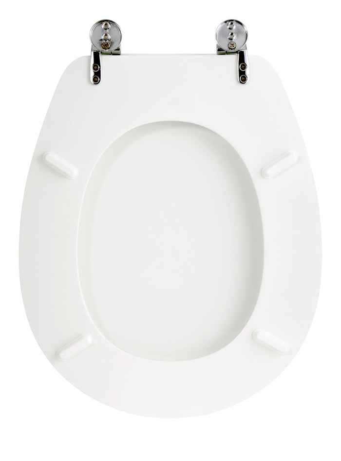 Sedile per WC modello PIEMONTE - Misure 37x43,6 cm.