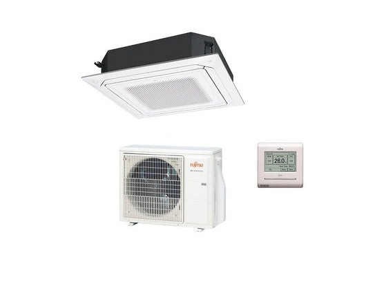 Climatizzatore Condizionatore Fujitsu Cassetta 4 Vie serie KR Circular Flow 54000 Btu R-32 cod. 3NGF88380 White AUXG54KRLB - NOVITA'