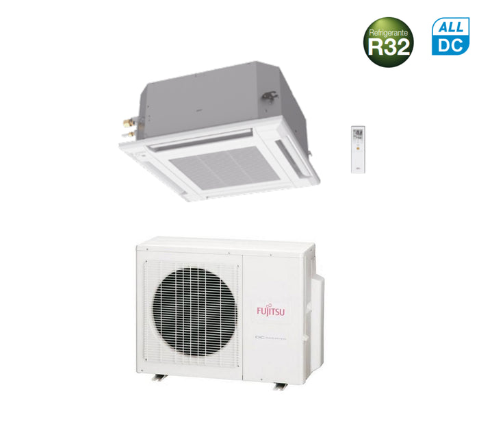 Climatizzatore Condizionatore Fujitsu Cassetta 4 Vie serie KV ECO 14000 Btu R-32 cod. AUXG14KVLA  A++ - NOVITA'