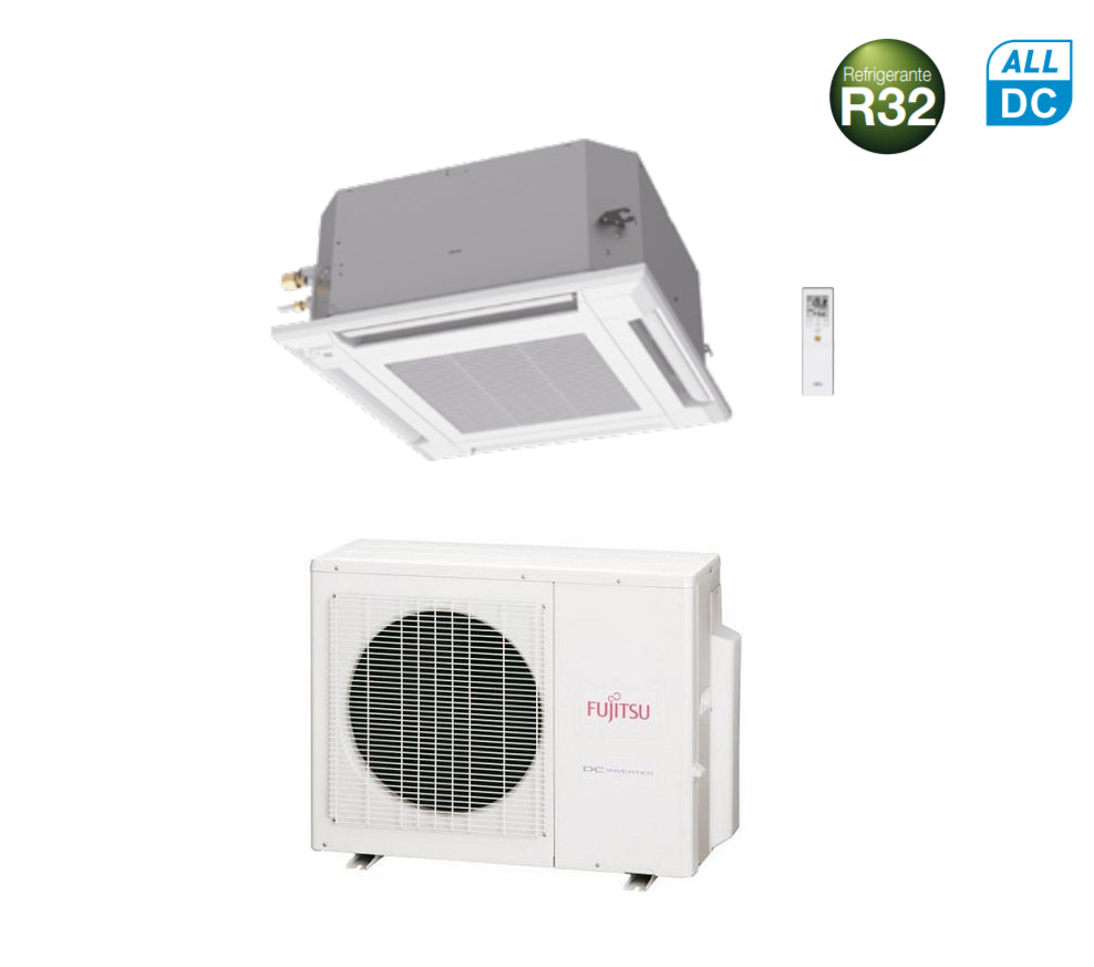 Climatizzatore Condizionatore Fujitsu Cassetta 4 Vie serie KV ECO 18000 Btu R-32 cod. AUXG18KVLA  A++ - NOVITA'