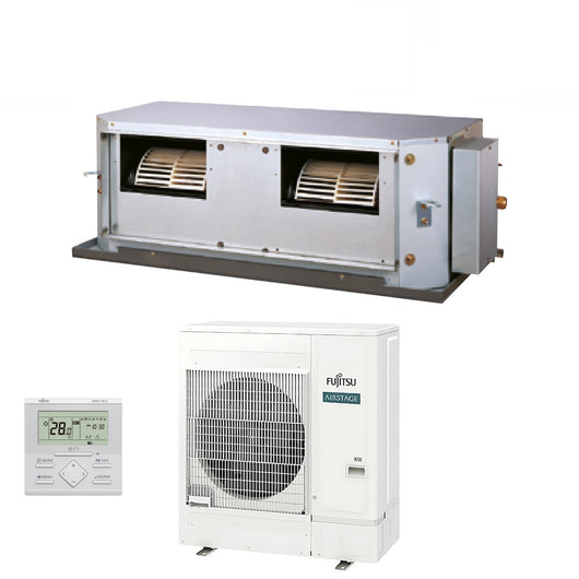 Condizionatore Fujitsu Canalizzabile Alta Prevalenza serie KH 54000 Btu ARXG54KHTB R-32 Trifase Wi-Fi Optional