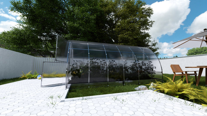 Serre da giardino robuste KLASIKA EASY 3 x 4 m (12 m²), 6 mm con rivestimento in policarbonato