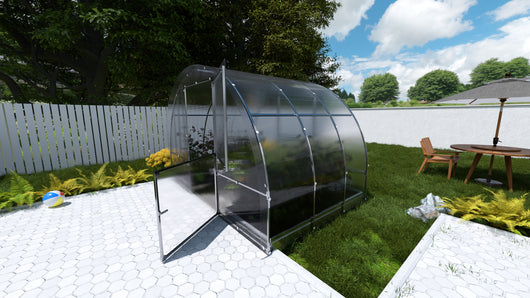 Serre da giardino robuste KLASIKA EASY 3 x 2 m (6 m²), 4 mm con rivestimento in policarbonato