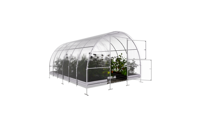 Serre da giardino robuste KLASIKA EASY 3 x 4 m (12 m²), 6 mm con rivestimento in policarbonato