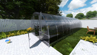 Serre da giardino robuste KLASIKA EASY 3 x 8 m (24 m²), 6 mm con rivestimento in policarbonato
