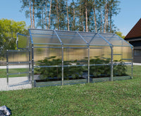 Serre da giardino robuste KLASIKA BERNARD 2,35 x 4 m (9,4 m²), 4 mm con rivestimento in policarbonato