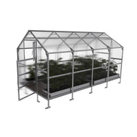 Serre da giardino robuste KLASIKA BERNARD 2,35 x 4 m (9,4 m²), 4 mm con rivestimento in policarbonato