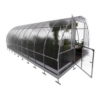 Serre da giardino robuste KLASIKA TUBE 3 x 6 m (18 m²), 6 mm con rivestimento in policarbonato