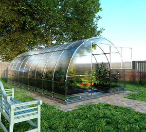 Serre da giardino robuste KLASIKA TUBE 3 x 6 m (18 m²), 6 mm con rivestimento in policarbonato