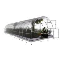 Serre da giardino robuste KLASIKA TUBE 3 x 10 m (30 m²), 4 mm con rivestimento in policarbonato