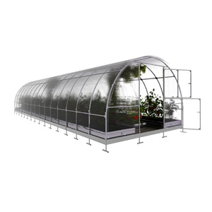 Serre da giardino robuste KLASIKA TUBE 3 x 10 m (30 m²), 4 mm con rivestimento in policarbonato