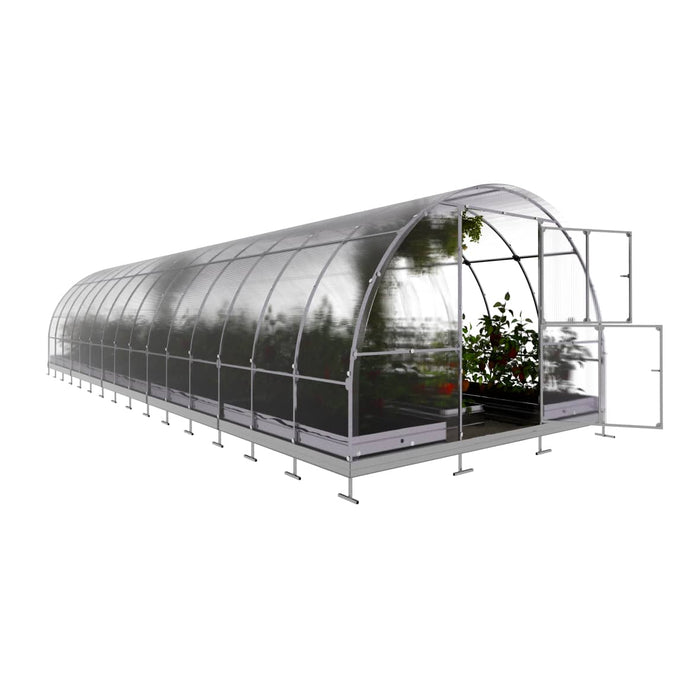 Serre da giardino robuste KLASIKA TUBE 3 x 10 m (30 m²), 4 mm con rivestimento in policarbonato