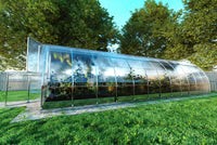 Serre da giardino robuste KLASIKA TUBE 3 x 8 m (24 m²), 6 mm con rivestimento in policarbonato