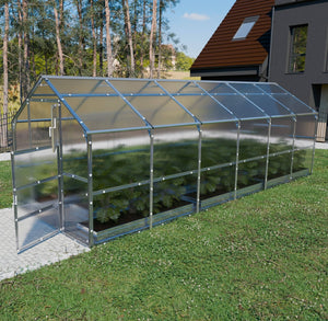 Serre da giardino robuste KLASIKA BERNARD 2,35 x 6 m (14,1 m²), 6 mm con rivestimento in policarbonato