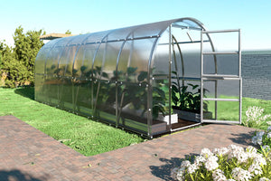 Serre da giardino robuste KLASIKA SLIM 2 x 6 m (12 m²) , 4 mm con rivestimento in policarbonato