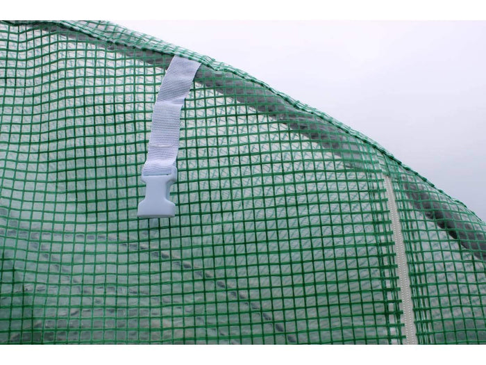 Serra Tunnel 8x3m Protezione UV Acciaio Galvanizzato Habitat et Jardin Althea