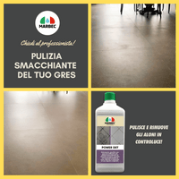 Come pulire il gres porcellanato POWER DET   1LT